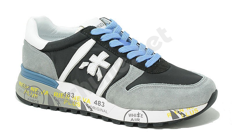 Premiata Lander Var 5196 Black Grey