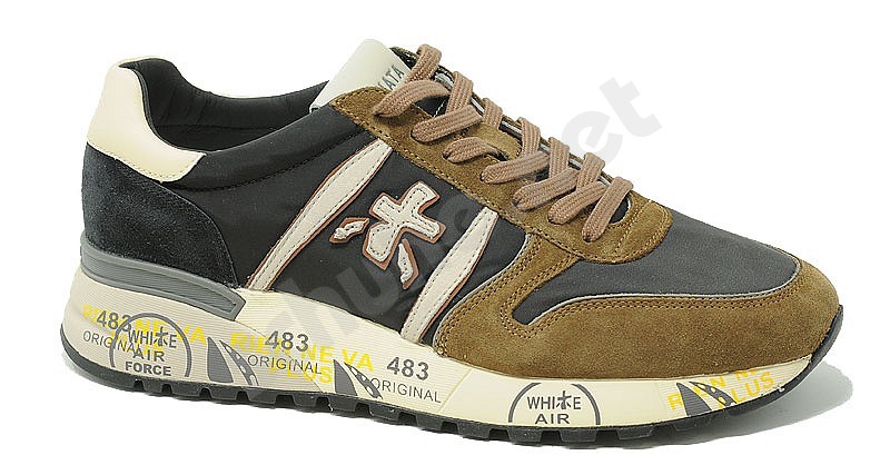 Premiata Lander var 5361 black tobacco