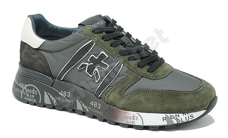 Premiata Lander var 5896 forest anthracite