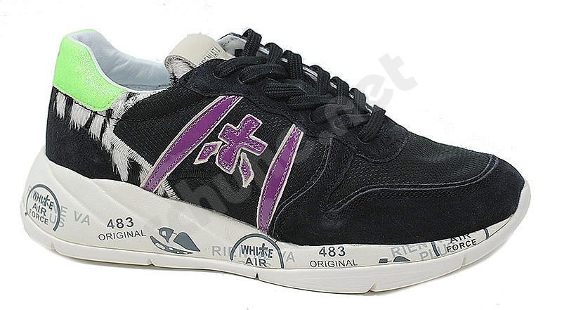 Premiata Layla var 6047 nero viola