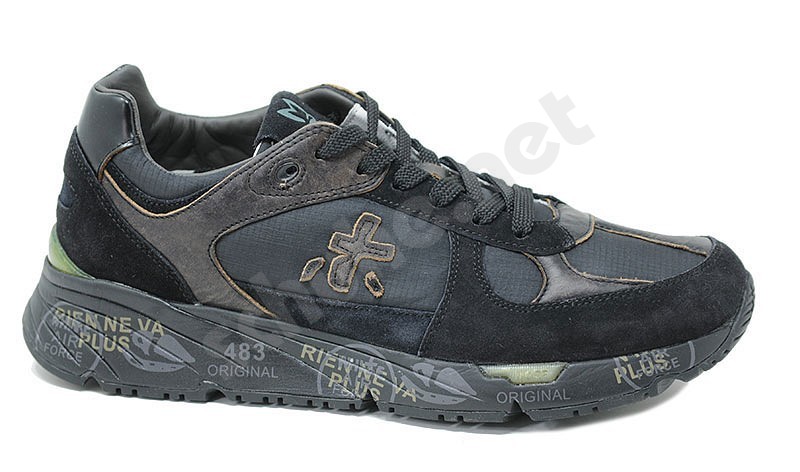 Premiata Mase var 5013 black darkbrown