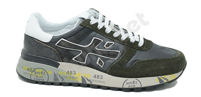 Premiata Mick forest grey var 6417