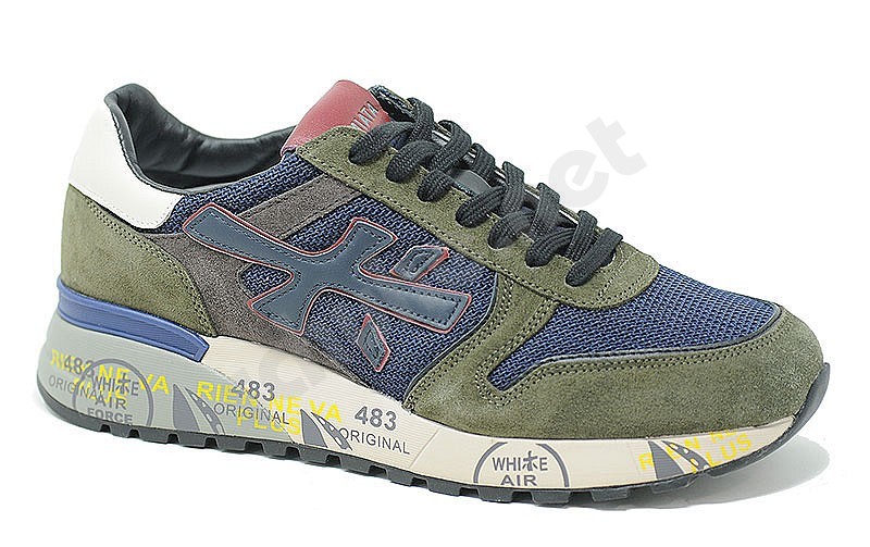 Premiata Mick var 5893 blau grün