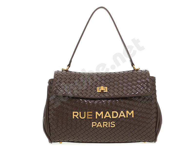 Rue Madam Paris Les Jours XL Motif Tote B choccolate