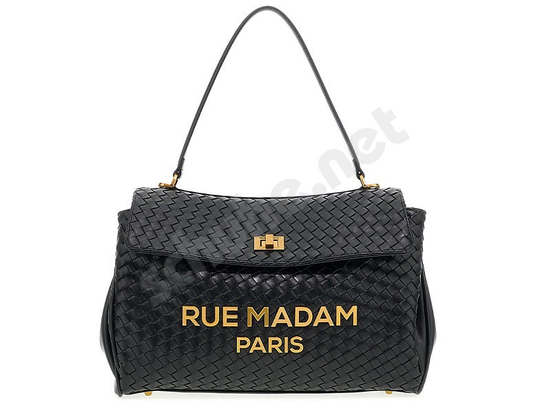 Rue Madam Paris Les Jours XL Motif Tote B nero