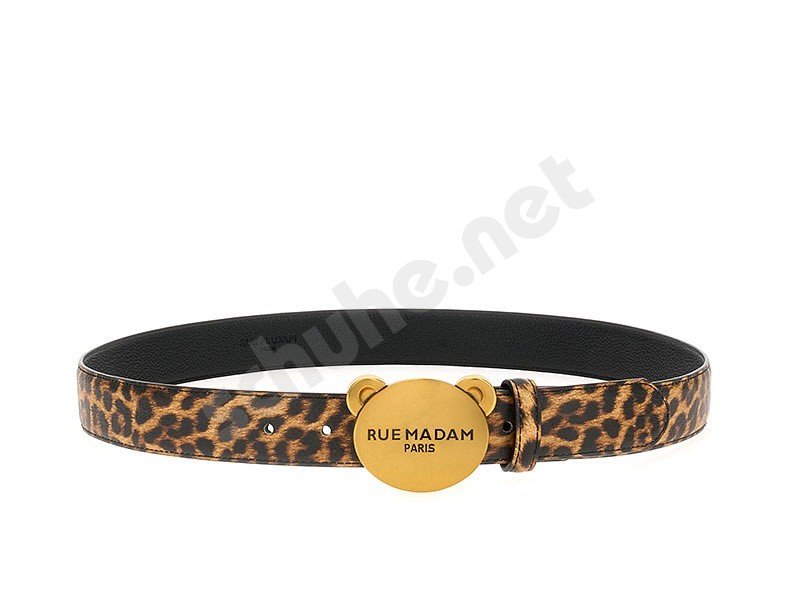 Rue Madam Paris Marvin Belt leopard