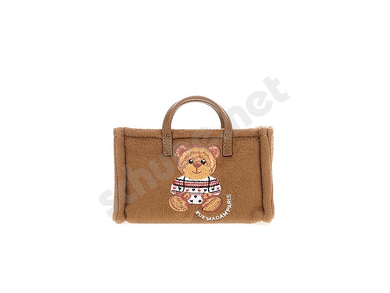 Rue Madam Paris Marvin Love Micro Bag camel