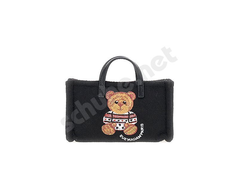 Rue Madam Paris Marvin Love Micro Bag nero