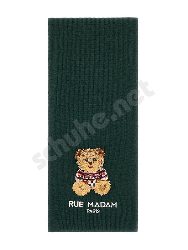 Rue Madam Paris Marvin Love Scarf forest