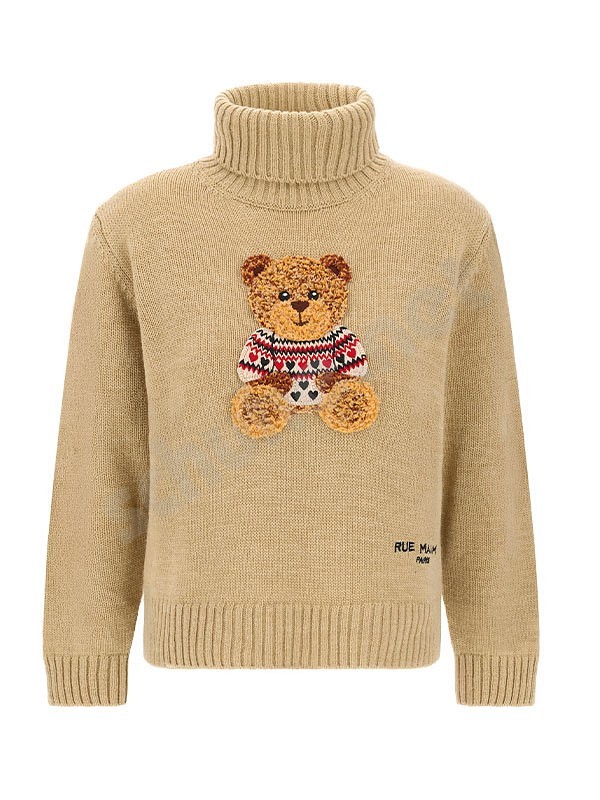 Rue Madam Paris Marvin Love Turtleneck beige