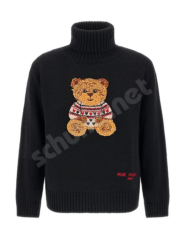 Rue Madam Paris Marvin Love Turtleneck schwarz