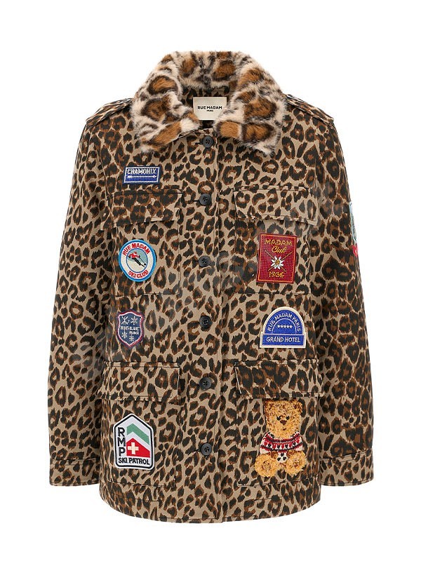 Rue Madam Paris Safari Winter Jacket leopard