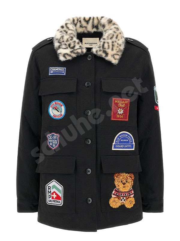 Rue Madam Paris Safari Winter Jacket black