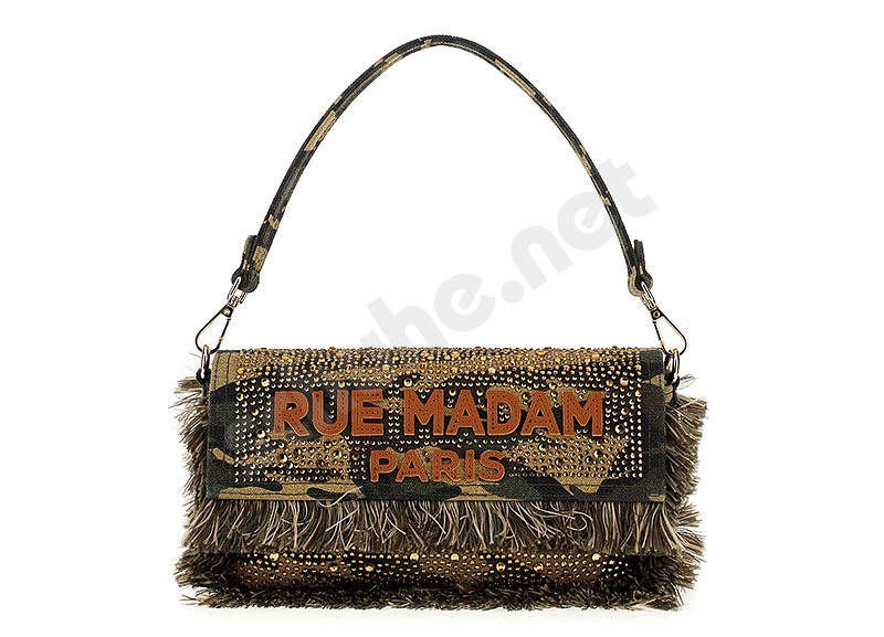 Rue Madam Paris Seattle Shoulder camouflage