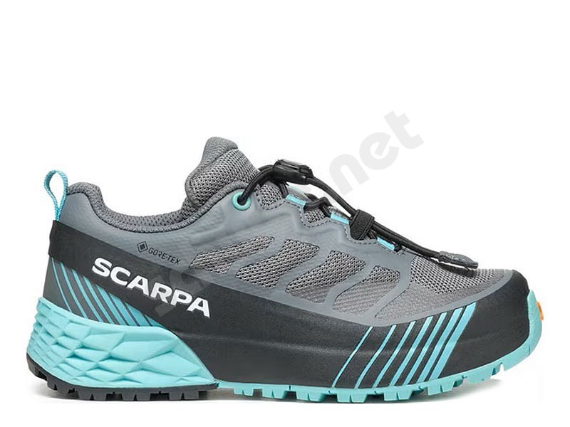 Scarpa Ribelle Run Kid GTX anthracite blue turquoise