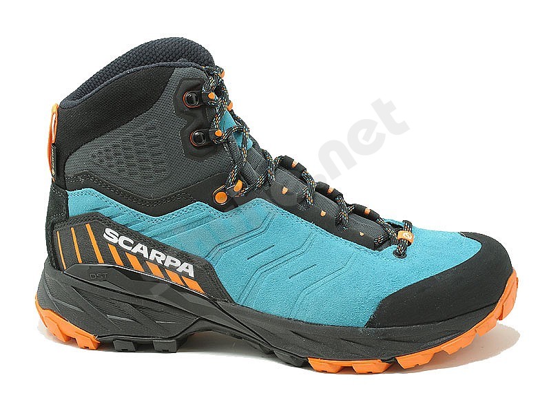 Scarpa Rush TRK GTX pagoda blue mango