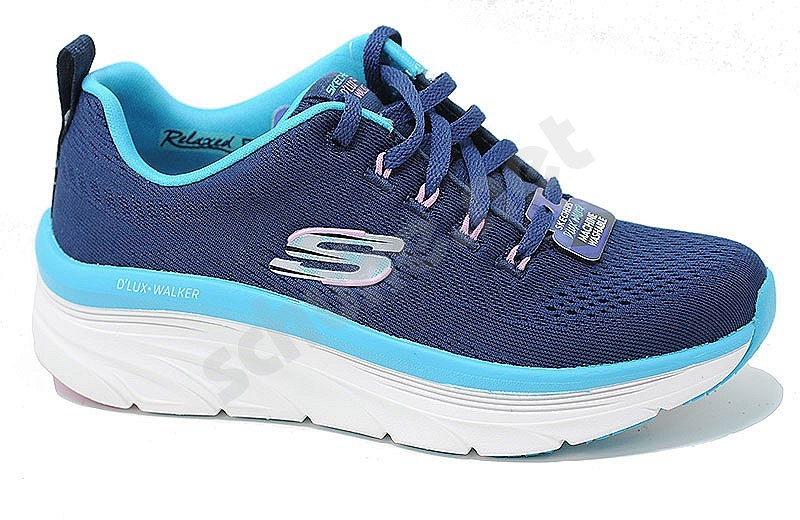 Skechers 149368 D Lux Walker blu tourquoise