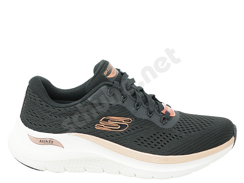 Skechers 150067 ArchFit 2 Glow the schwarz rosa gold