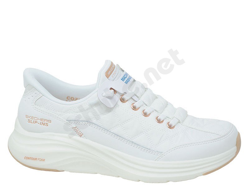 Skechers 150413 Contour Foam bianco rosa oro
