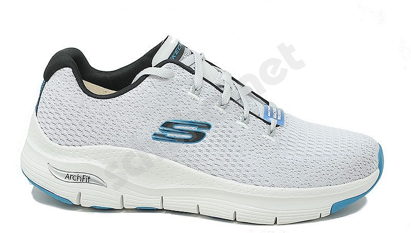 Skechers 232601 Arch Fit Takar weiss blau