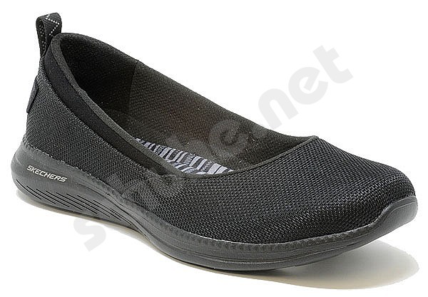 skechers ballerina black