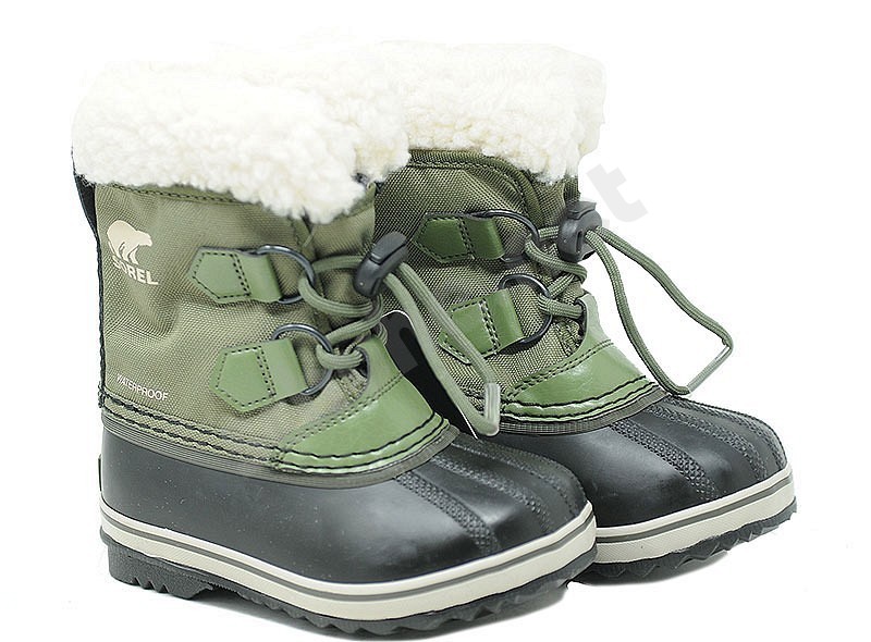 Sorel Children Youth Pac Nylon hiker verde