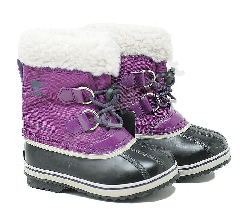 Sorel Children Youth Pac Nylon wild iris dunkle pflaume