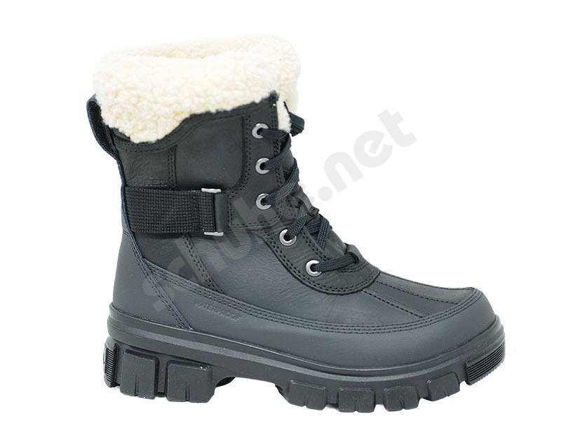 Sorel Torino V Park WP nero sea salt