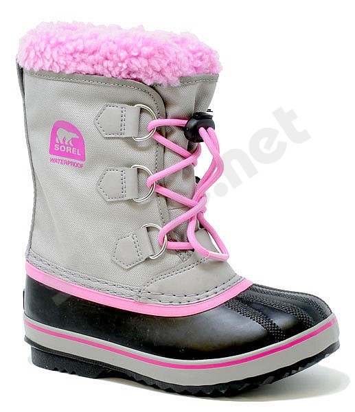 Sorel Yoot Pac Nylon WP chrome grau orchidee