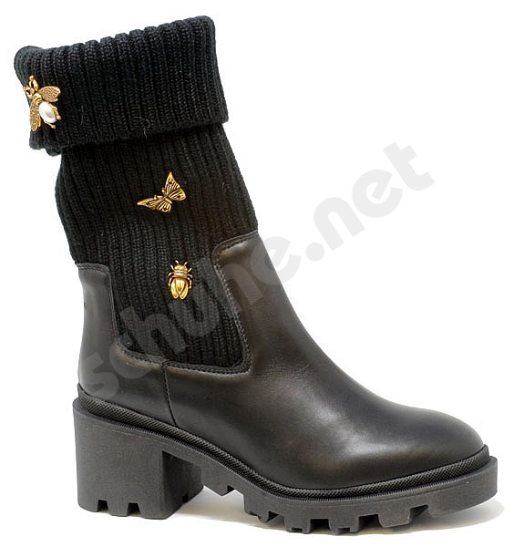 elegant biker boots