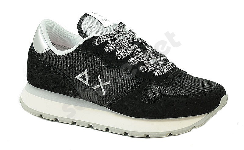 sparkle mesh sneakers