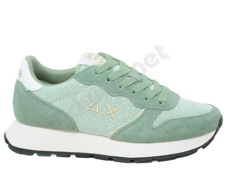 Sun 68 Ally Glitter Textile sage green