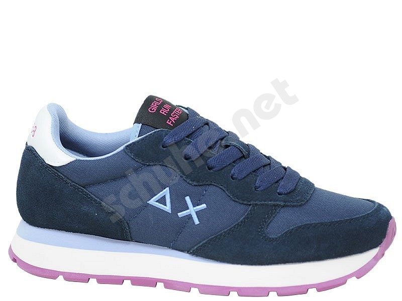 Sun 68 Ally Solid Nylon marineblau himmelblau rosa