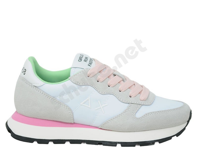 Sun 68 Ally Solid Nylon white pink