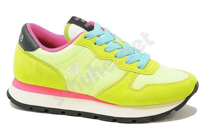 Sun 68 Ally Solid Yellow Fluo - Fuchsia