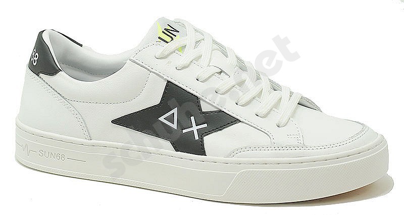 Sun 68 Skate white black