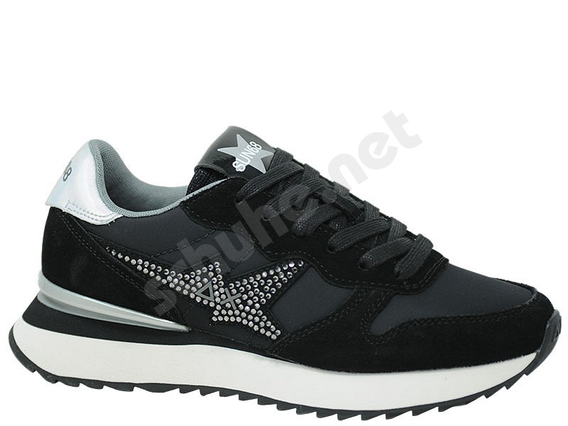 Sun 68 Stargirl Strass Logo nero