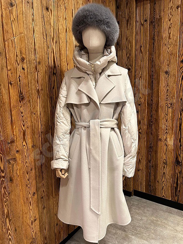 Suprema T1244 Cappotto Gilet milch