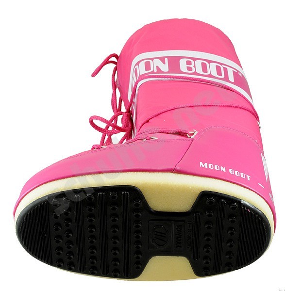 Moon Boot® Icon Nylon Boot Bouganville White Sand Light Pink