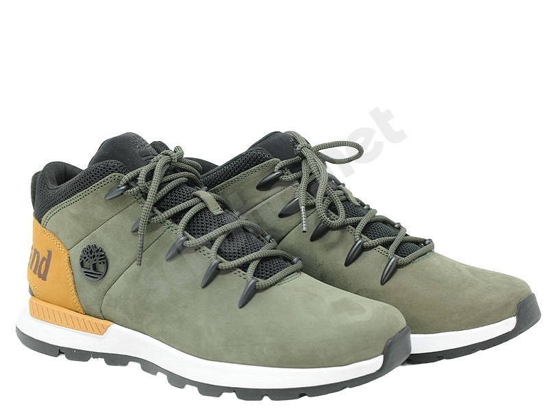 Timberland Sprint Trekker Mid Leaf Green Orange