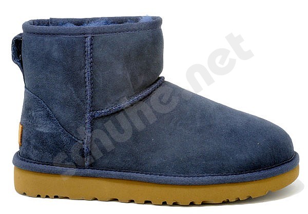 ugg classic mini navy blue