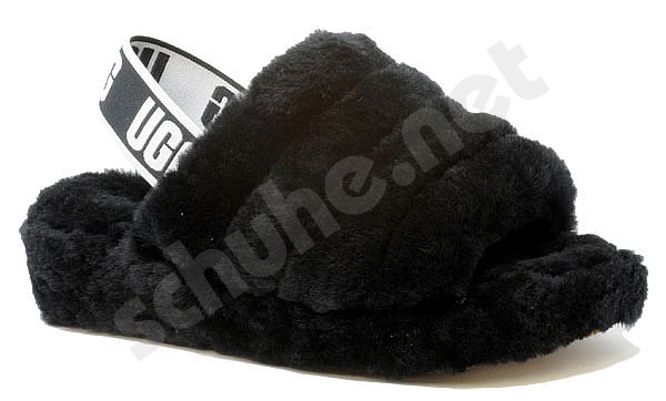 ugg fluff yeah black