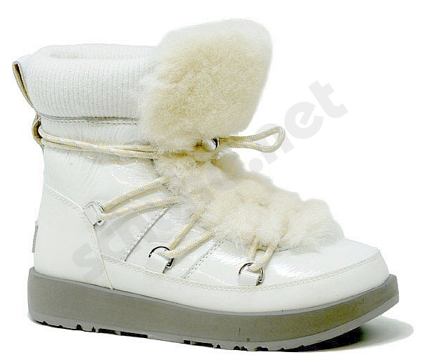 ugg highland fur trimmed waterproof boots