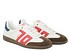 Back 70 Cloud bianco caffe rosso Lato