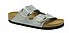 Birkenstock Arizona Big Buckle Vernice Alloy Grigio