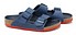 Birkenstock Arizona Kids desert soil blau rot Seite