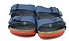 Birkenstock Arizona Kids desert soil blu rosso Davanti