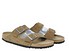 Birkenstock Arizona Plantare Morbido dark tea brown suede Side