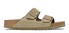 Birkenstock Arizona Plantare Morbido verblasstes khaki wildleder