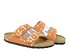 Birkenstock Arizona Rivet Border dunkler rost Seite